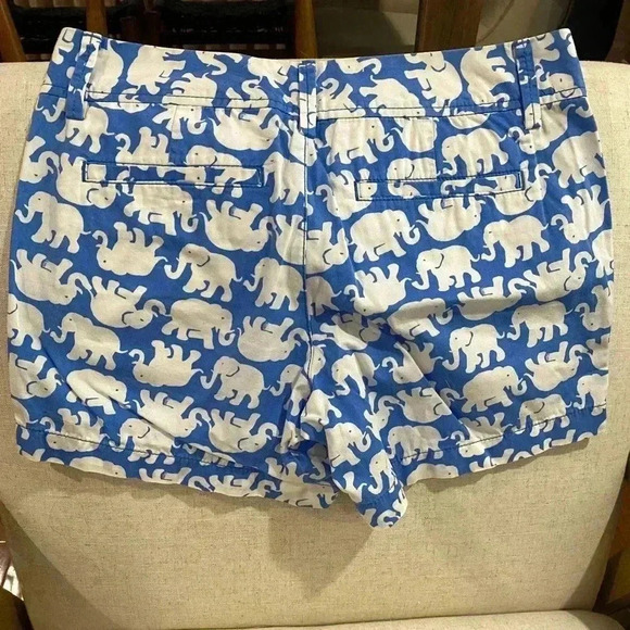 Lilly Pulitzer Callahan Elephant Shorts Sz 2 - Picture 4 of 8
